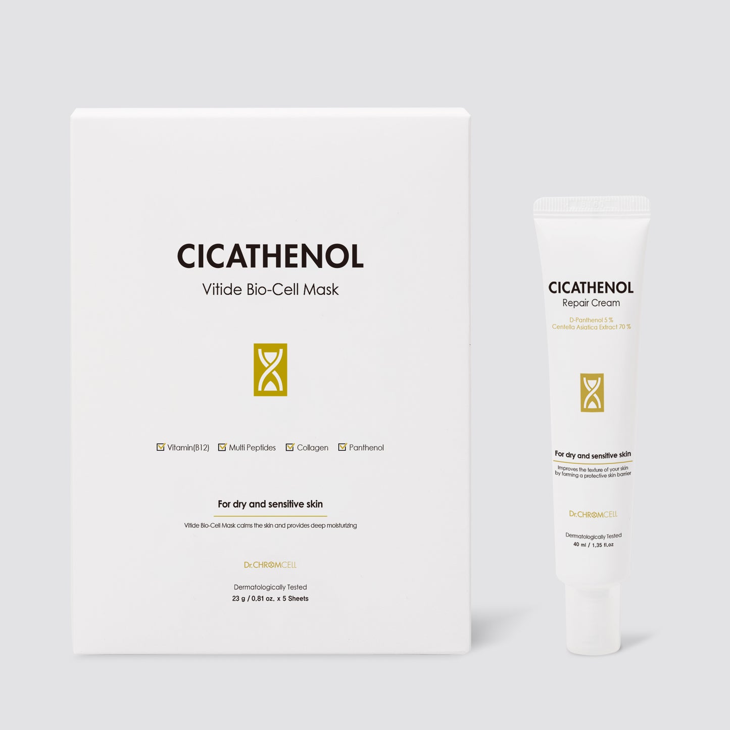 hydrogel mask and repair cream