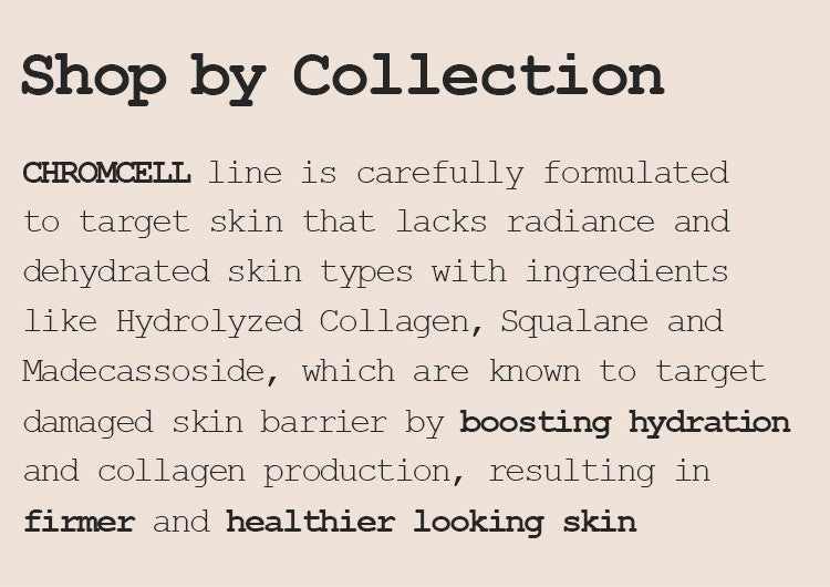 which are known to target damaged skin barrier by boosting hydration and collagen production, resulting in firmer and healthier looking skin