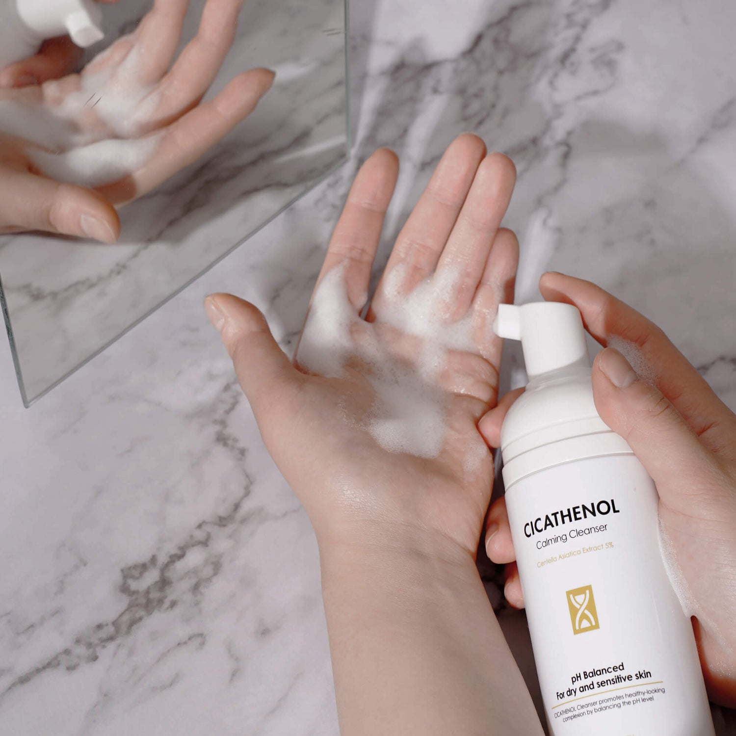 cleansing foam for sensitive skin