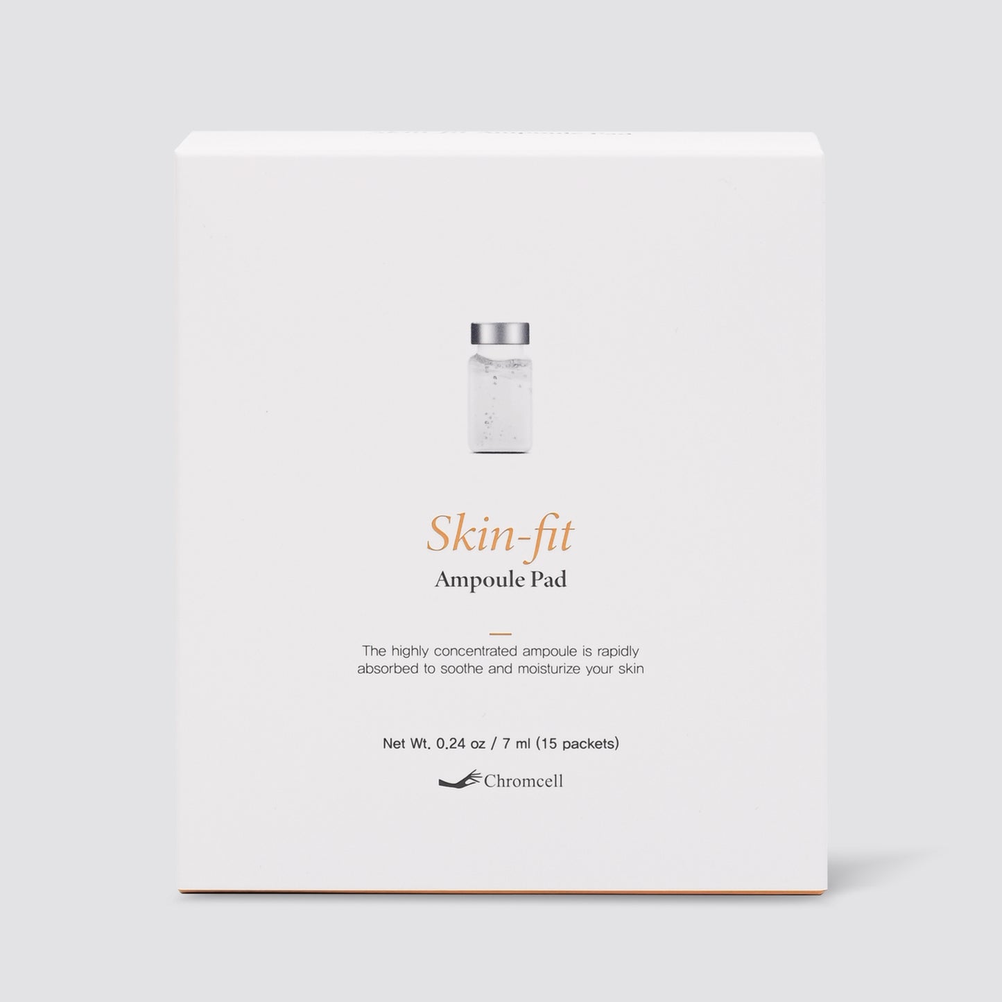 ampoule pad for sensitive skin