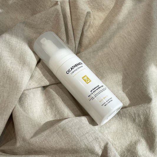Do you have dry and sensitive skin? No worries. Try the new CICATHENOL Calming Cleanser from Dr.CHROMCELL