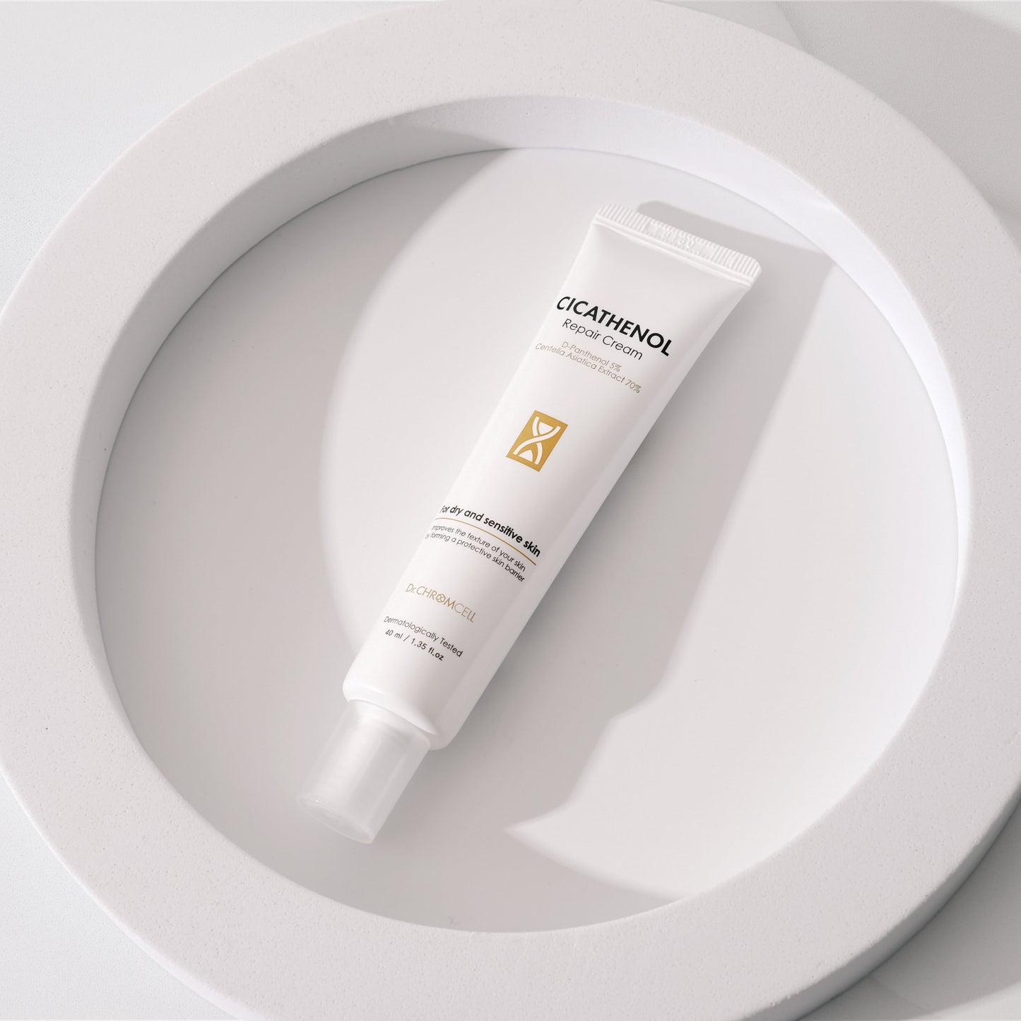 dermatologically recommended repair cream for moisturizing